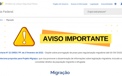 Policía Federal – Migración Brasil