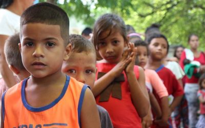 ONG en Maicao brinda apoyo a los niños venezolanos que cruzan la frontera de la Guajira