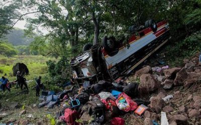 Tragedia en Nicaragua: mueren al menos 16 personas en el accidente de un autobús, entre ellas 13 venezolanos