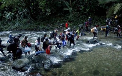 Alerta en Urabá por nueva ola de migrantes venezolanos en el Tapón del Darién