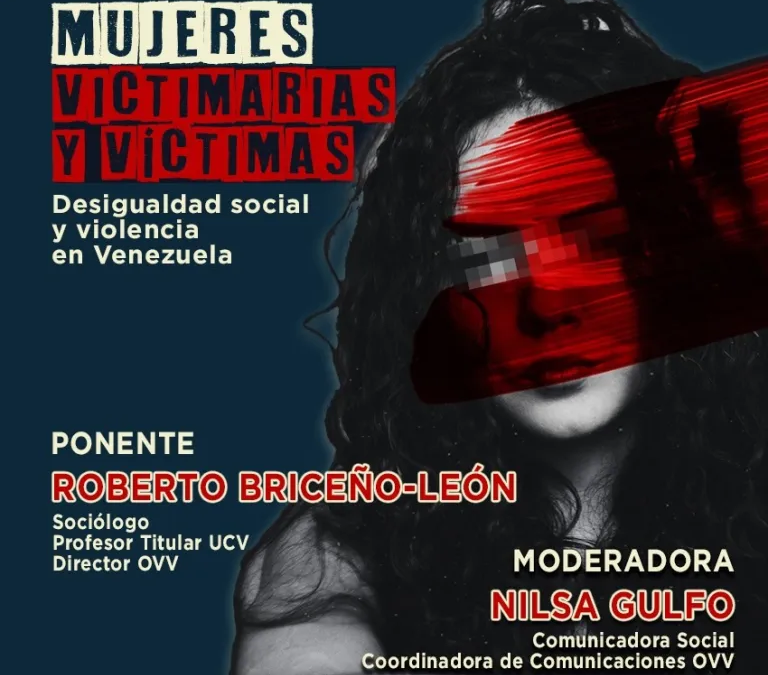 Foro «Mujeres víctimas y victimarias»: desigualdad social y violencia en Venezuela